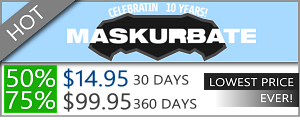 Maskurbate Discount - $14.95 for 30 days!