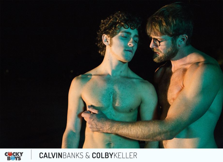 Colby Keller and Calvin Banks
