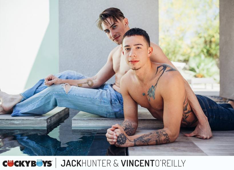 Jack Hunter and Vincent O'Reilly