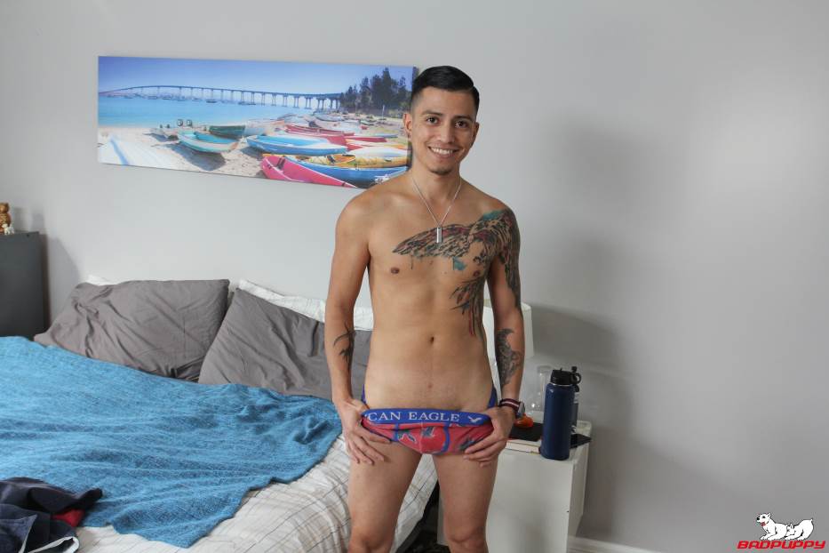 Aaron Blanco Jerks Off For Bad Puppy 1