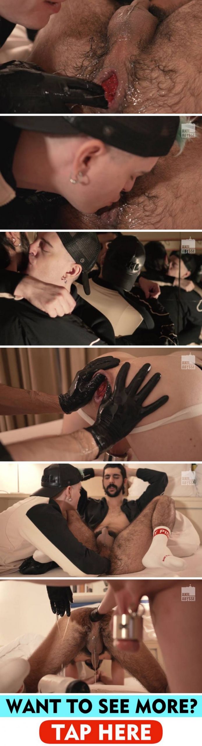 Leon Chevalier & Axel Abysse Fist Fuck Each Other