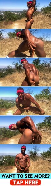 Adrian Hart - Outdoor Dildo Solo