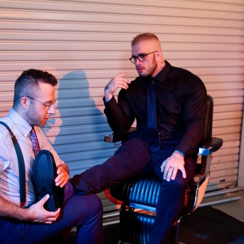 Davin Strong & Joel Someone Enjoy Each Other's Socks & Shoes 7