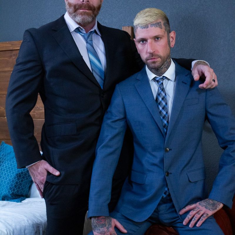 Cain Marko & Ryan Sebastian Do It In Sheer Socks