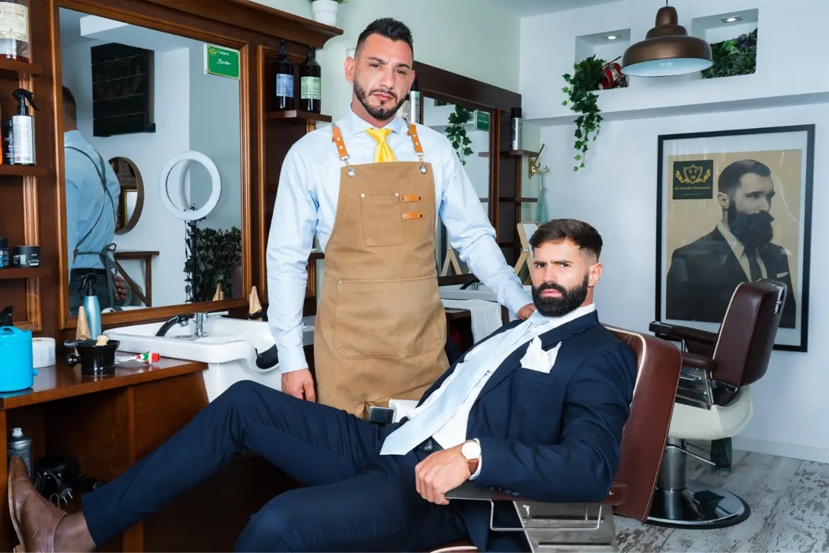 The Best Barbershop Sex - Men At Play 4