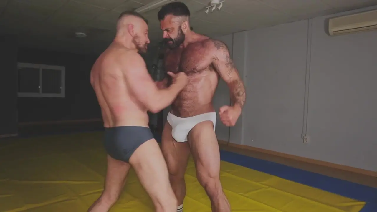 Gay Wrestling With Rogan Richards & Danywrestler 1