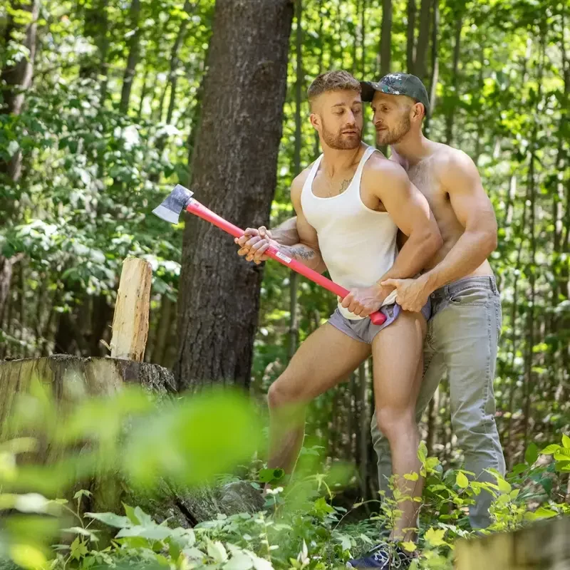 The DILF In The Woods: Olivier Robert & Paul Wagner 1