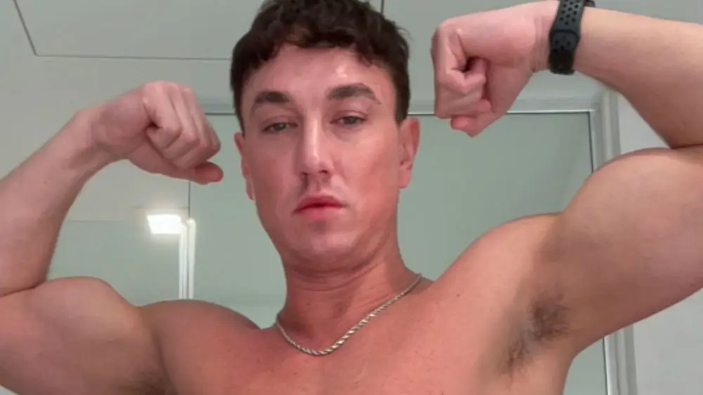 Cade Maddox Shoots A Load For Our Pleasure 8