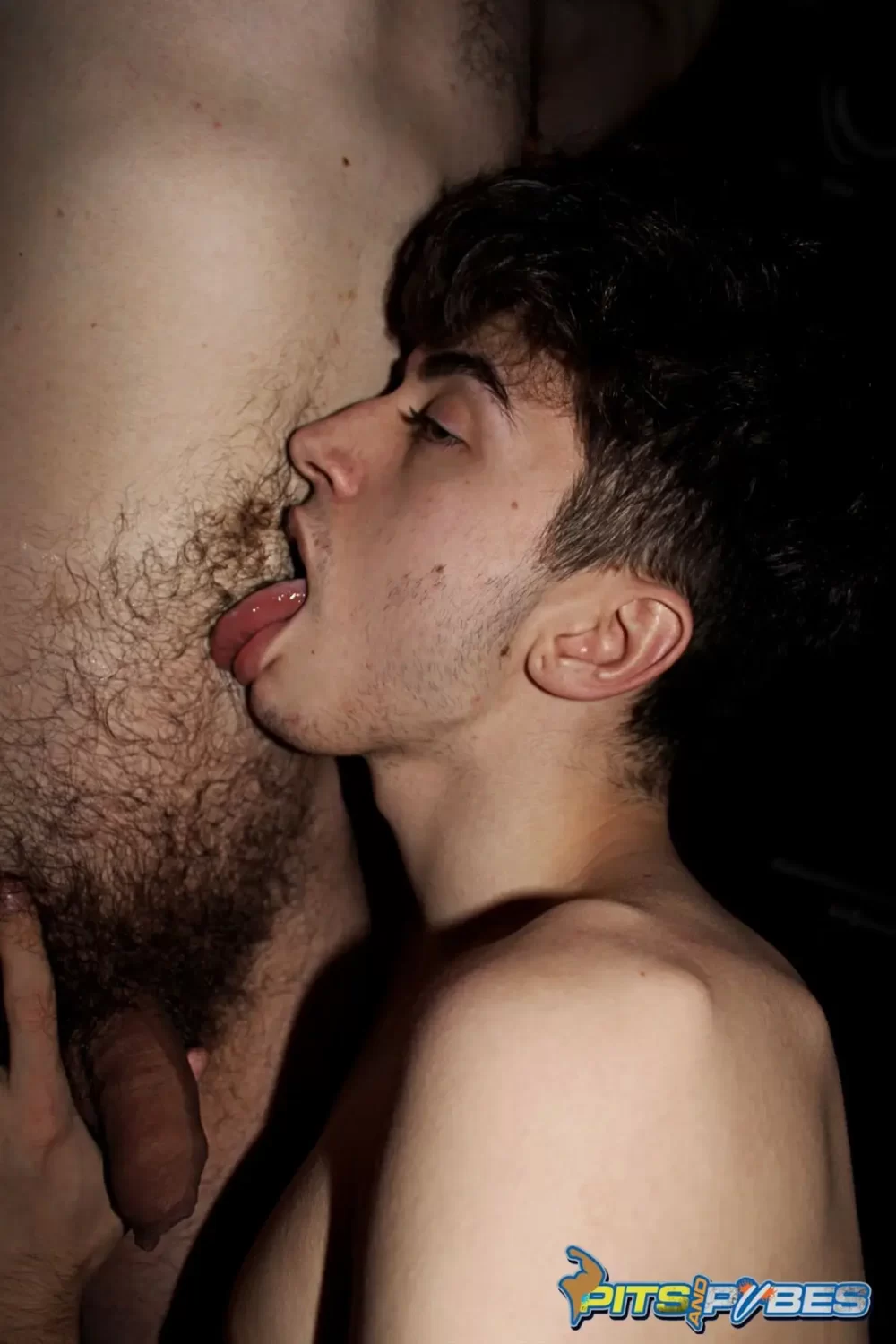 Donavin Rece Worships Papi Marcos' Pits & Pube 6