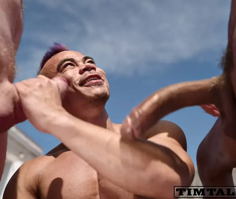 Jason Luna's 3some With Tim Kruger and Igor Silva 11