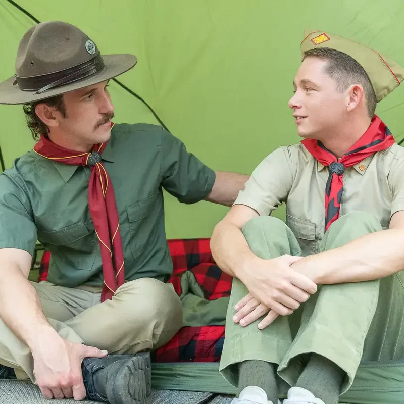Scoutboys: Landon Davis & Greg McKeon - Setting Up Shelter 1