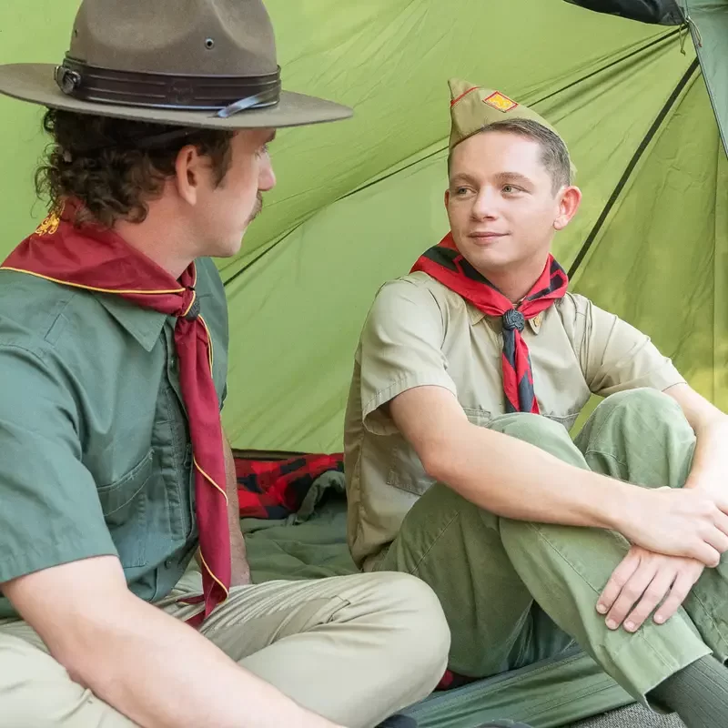Scoutboys: Landon Davis & Greg McKeon - Setting Up Shelter 2