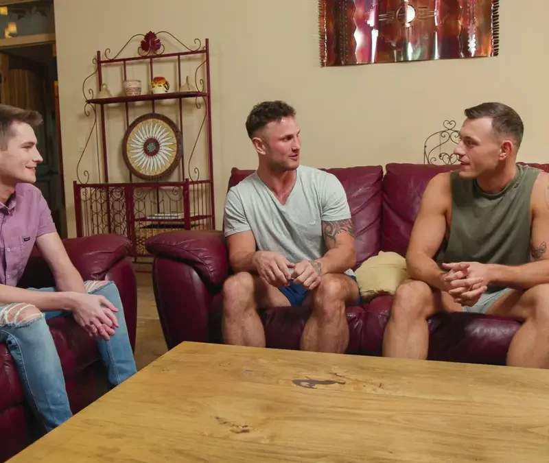 The Sexy Neighbor: Blain O'Connor, Ryder Owens & Trevor Harris