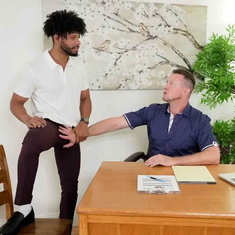 Tony Genius Fucks Into A New Job With Pierce Paris 5