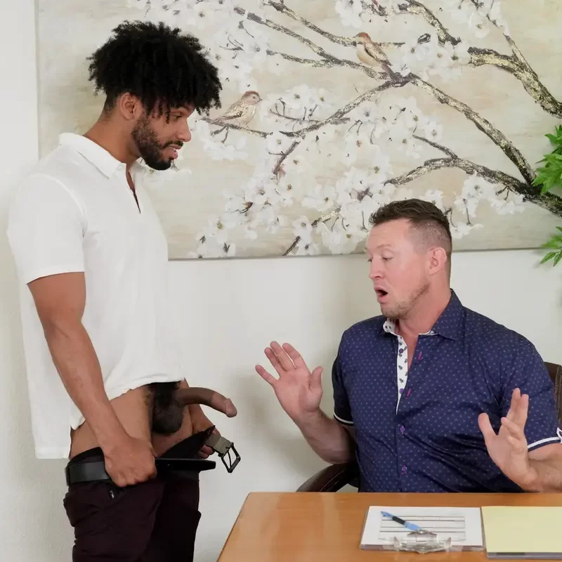 Tony Genius Fucks Into A New Job With Pierce Paris 6