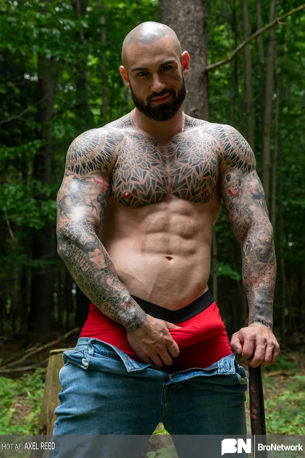 Meet The Extremely Sexy Lumberjack Axel Reed 11