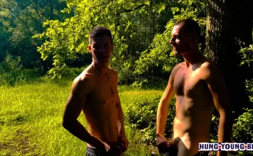 Outdoor Strangers Fuck A Hot Stud At Hung Young Brit 3