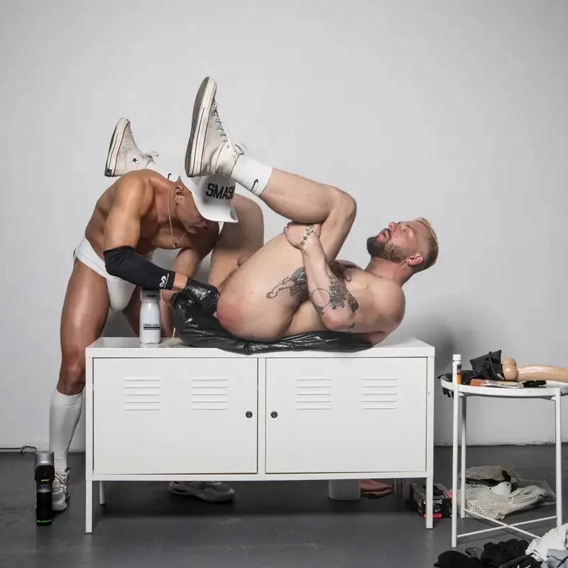 Gunnar Gates & The Caged Jock dive Into a Kinky Fantasy 7