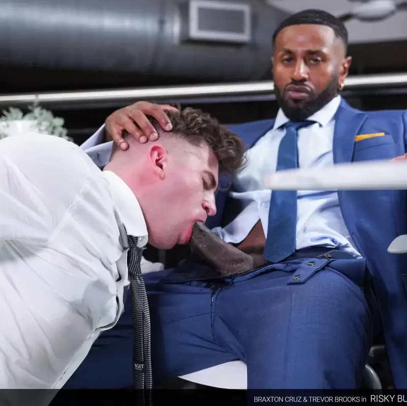 Risky Business: Braxton Cruz & Trevor Brooks - Men At Play 15