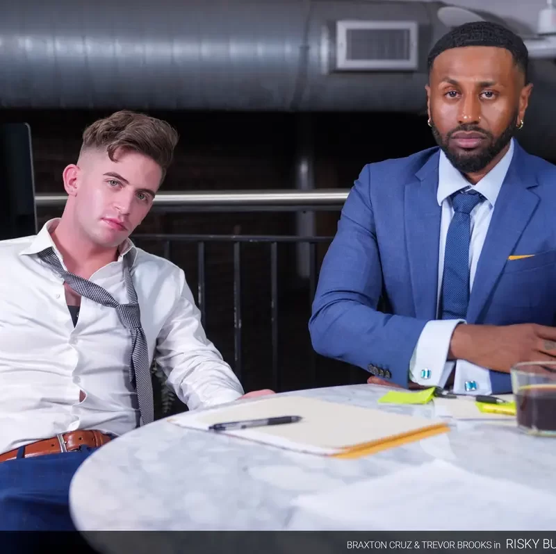 Risky Business: Braxton Cruz & Trevor Brooks - Men At Play 8