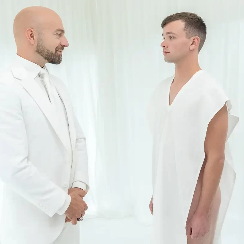 The Anointing Of Masonic Boy Adam Snow With Logan Cross 1