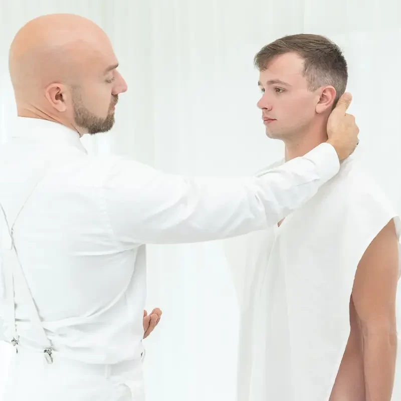 The Anointing Of Masonic Boy Adam Snow With Logan Cross 2