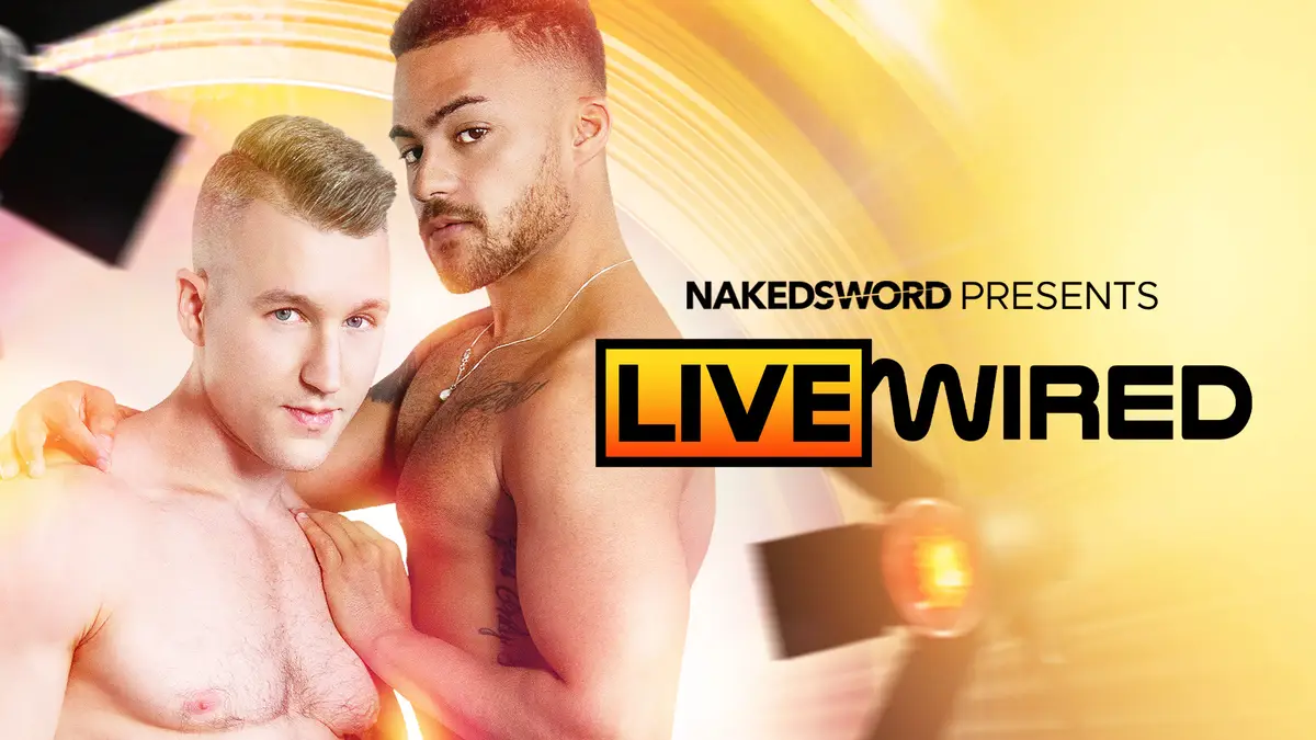 Andre Donovan & Matty West In Naked Sword's Live Wired 15
