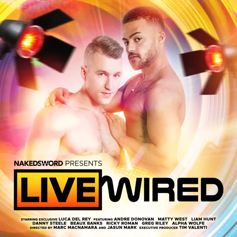 Andre Donovan & Matty West In Naked Sword's Live Wired 17