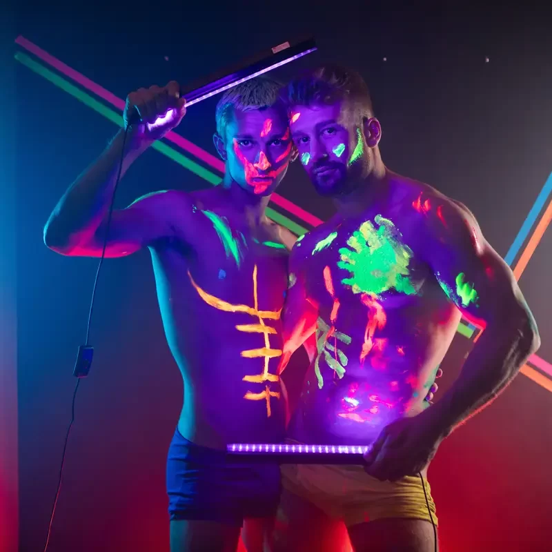 Neon Dreams Cum True: Olivier Robert & Theo Brady 6