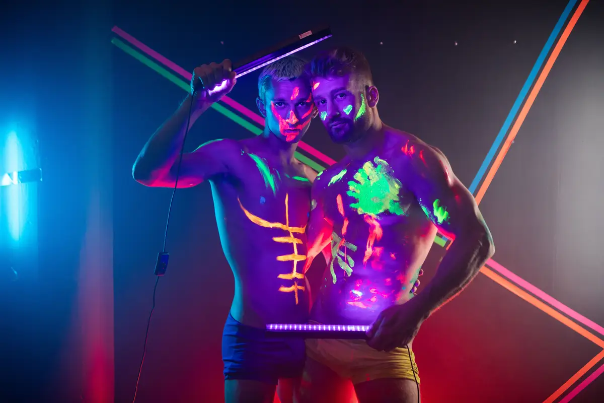 Neon Dreams Cum True: Olivier Robert & Theo Brady 6