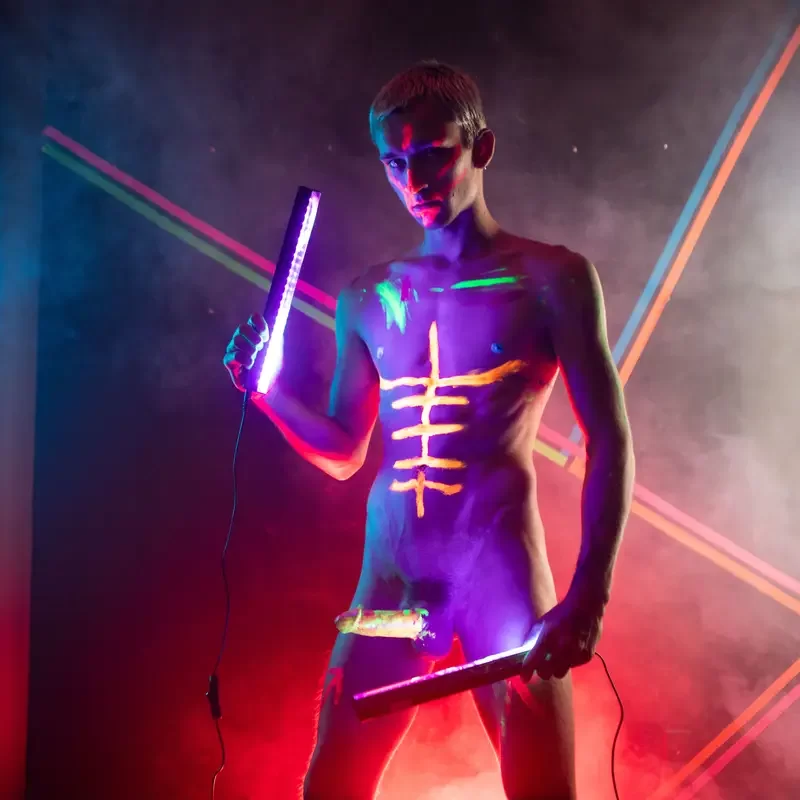 Neon Dreams Cum True: Olivier Robert & Theo Brady 8