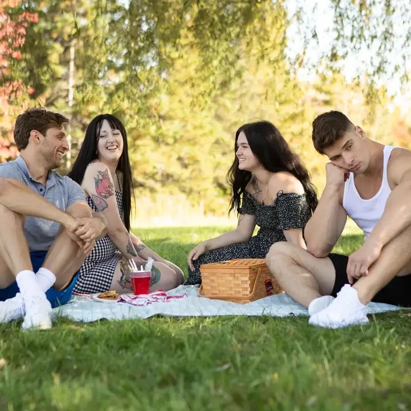 Dick At The Picnic: Dom King & Malik Delgaty 9