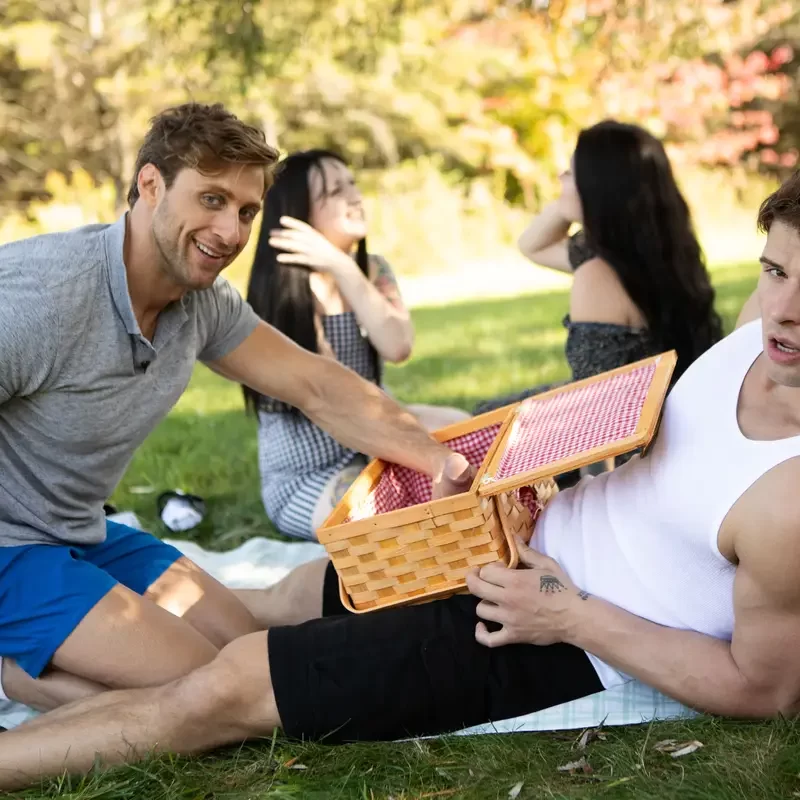 Dick At The Picnic: Dom King & Malik Delgaty 5