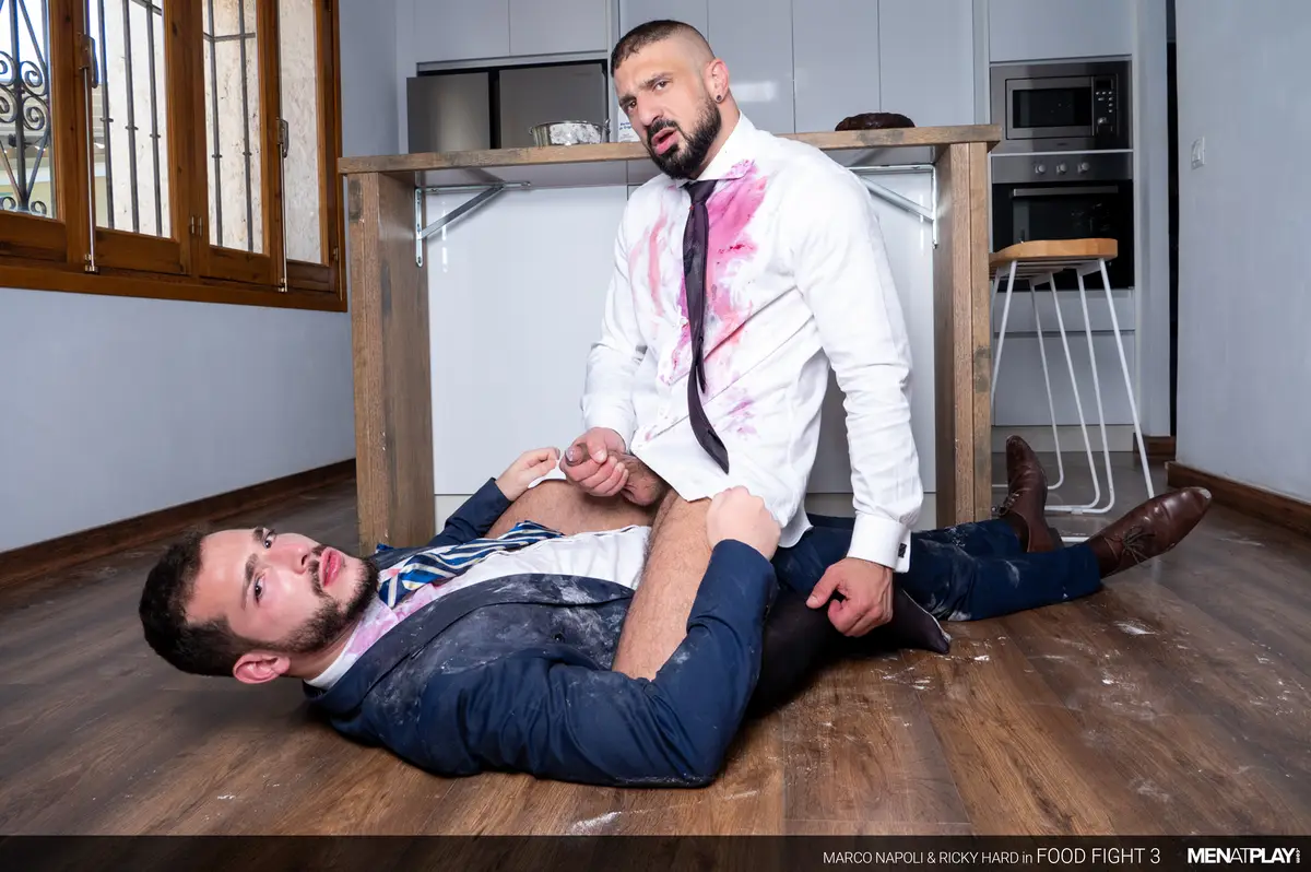 Food Fight - Part 3: Marco Napoli & Ricky Hard - Men At Play 14