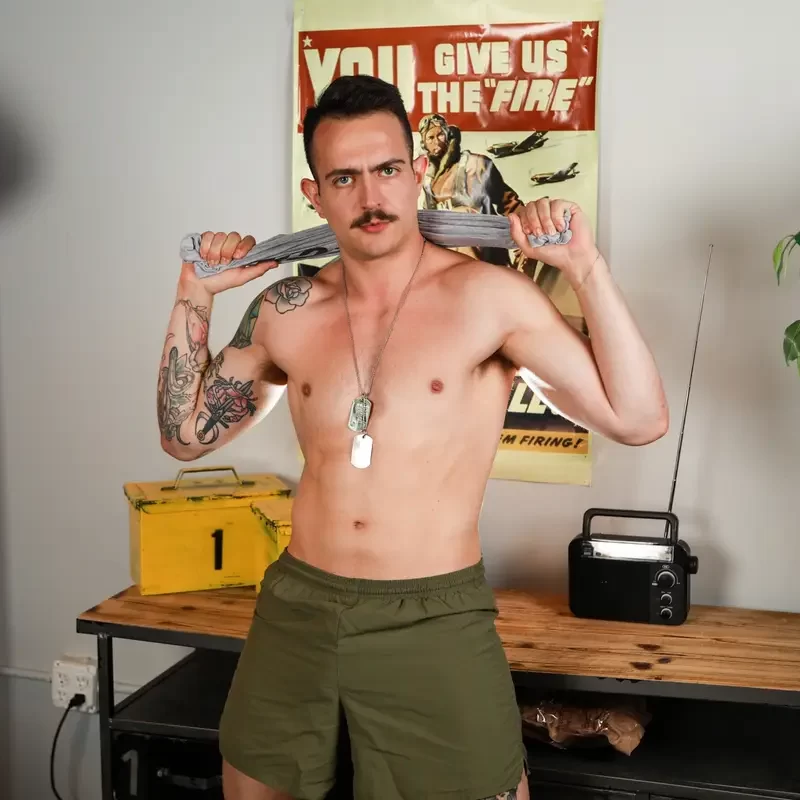 Guido & Andrew Delta Break Military Code and Have Sex