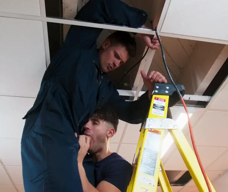 Stuck In The Ceiling: Malik Delgaty & Michael Vente 4