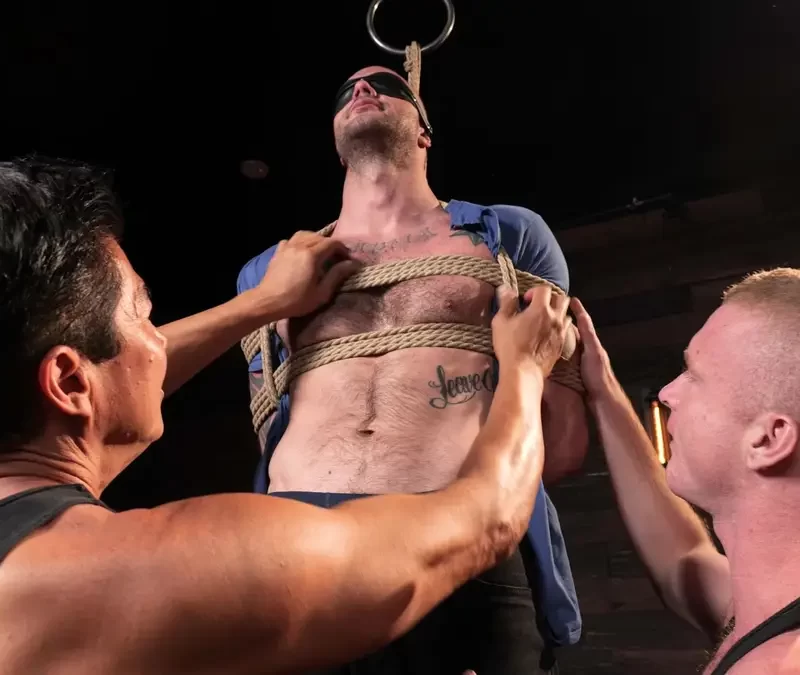 Brody Fox & Van Darkholme Put Cliff Jensen On The Edge 1