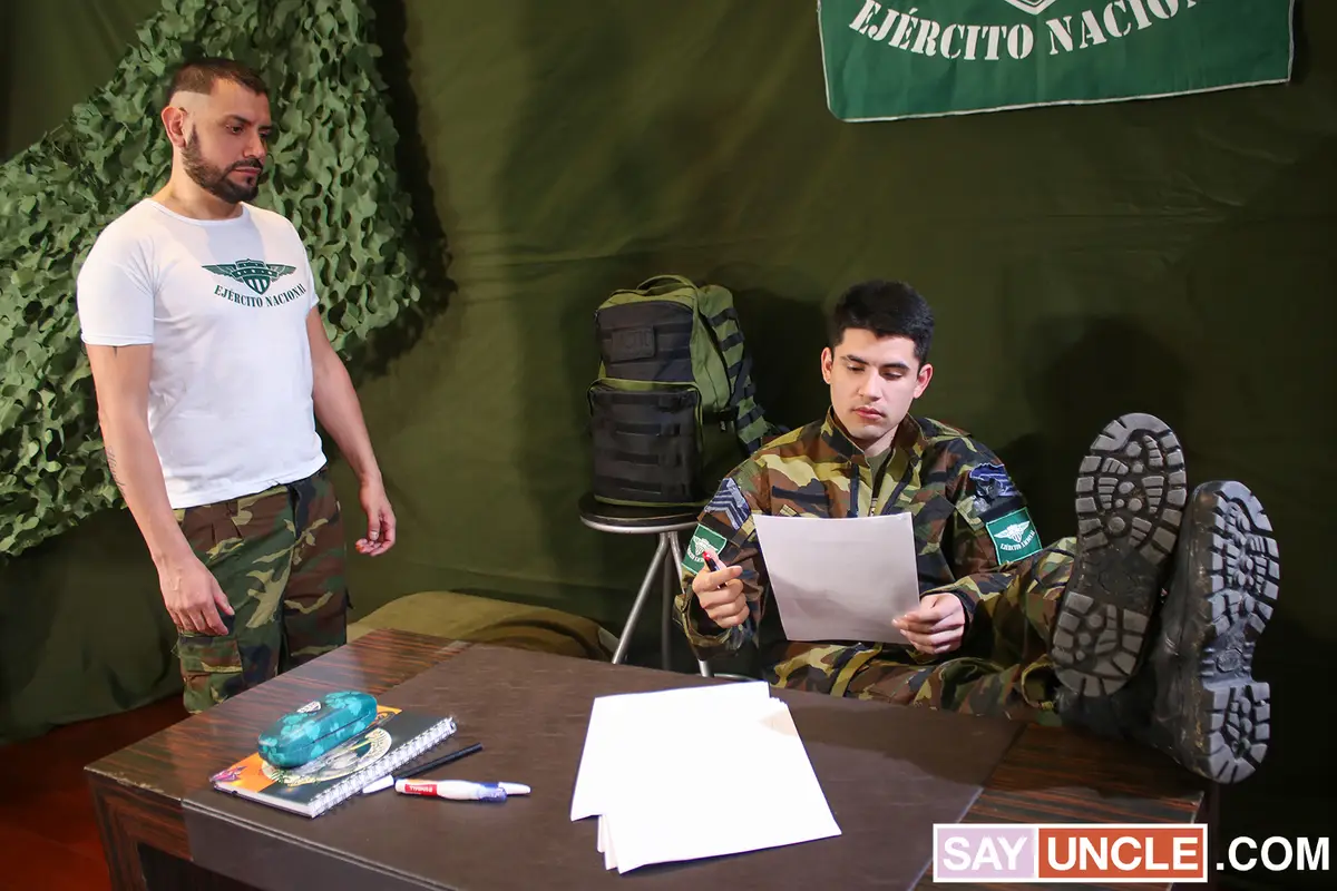 Military Dick - Life of a Sergeant: Caetano Soares & Daniel Trebol