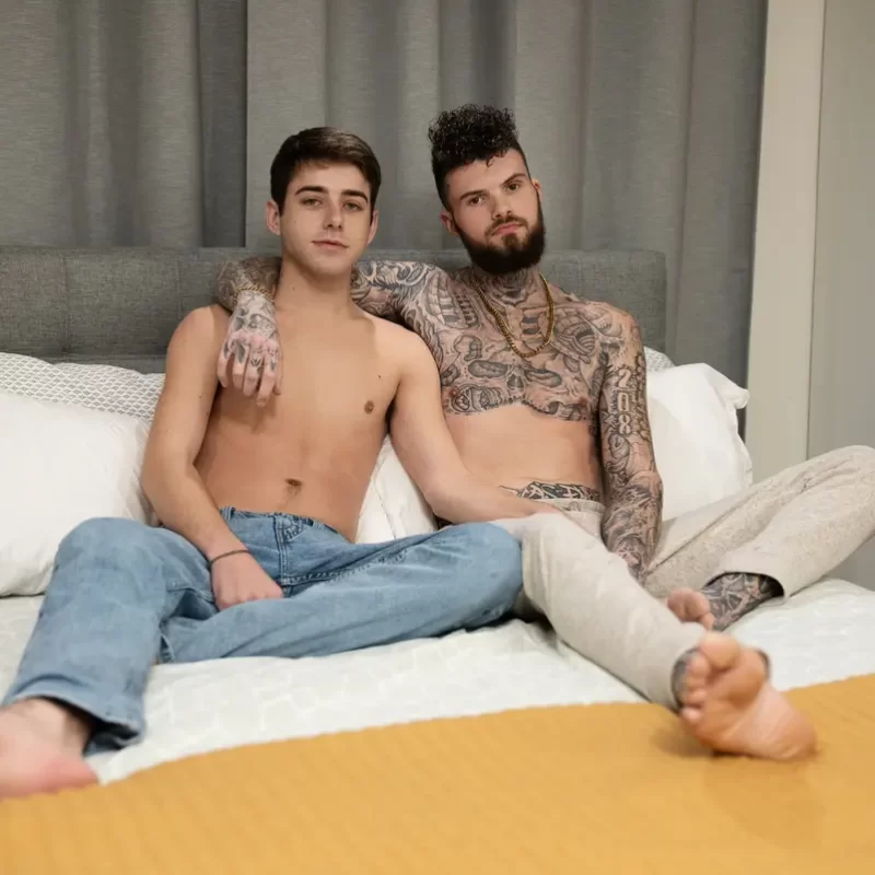 Self-Fucking Gooner Gets Caught: Hatler Gurius & Joey Mills 2