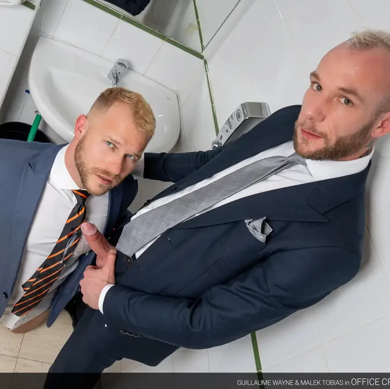 Office Cruising: Guillaume Wayne & Malek Tobias 13