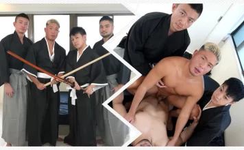 Sword of the Samurai 4: Foursome With Hiroshi, Tonton, Koki & Rio 10