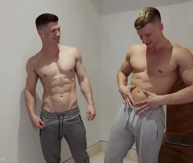 James Cassidy & Bryce Jax at Guys In Sweatpants 1