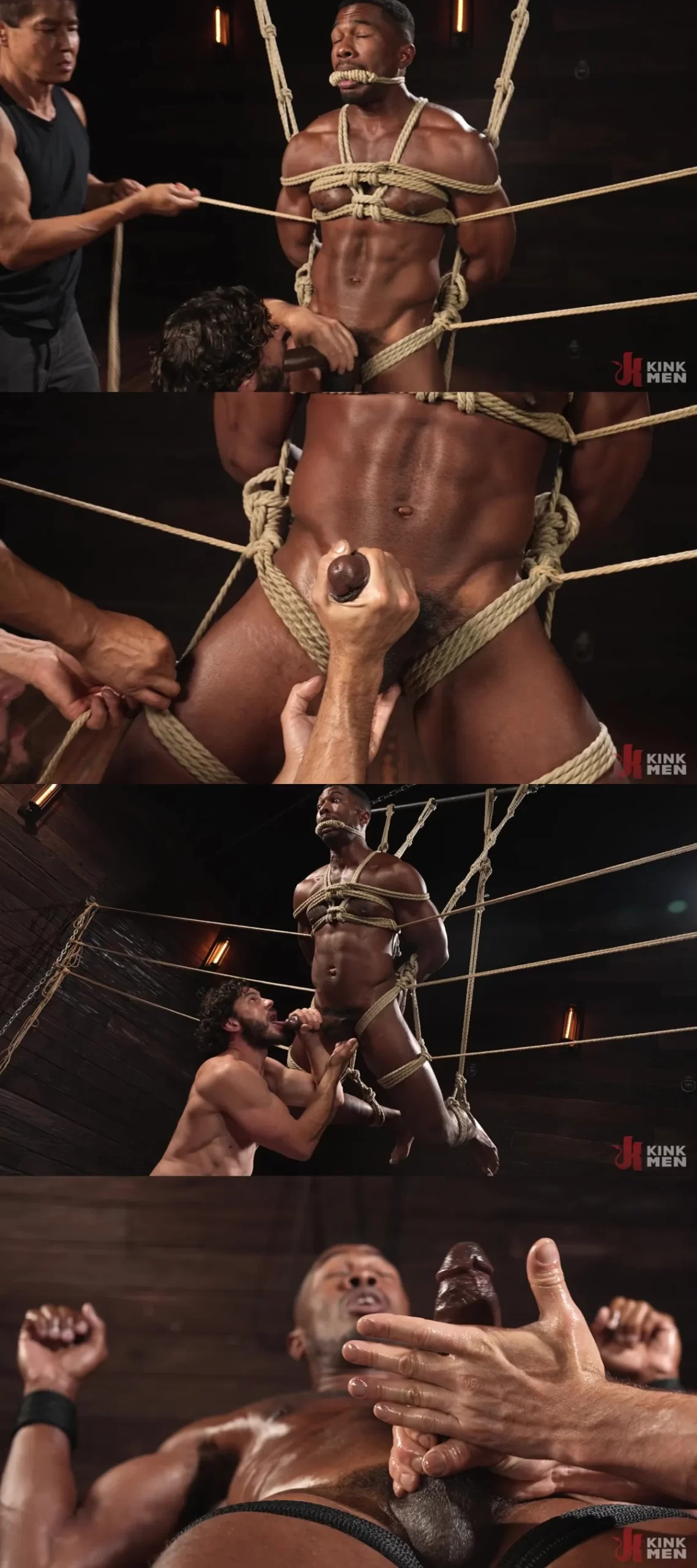 Sean Xavier vs Vander Pulaski & Van Darkholme – Men On Edge 2