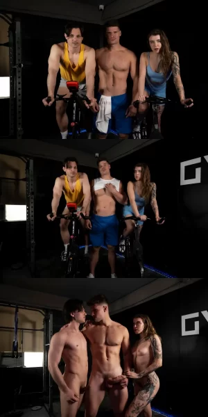 Eden Ivy, Enzo Muller & Malik Delgaty - Strip Spinning