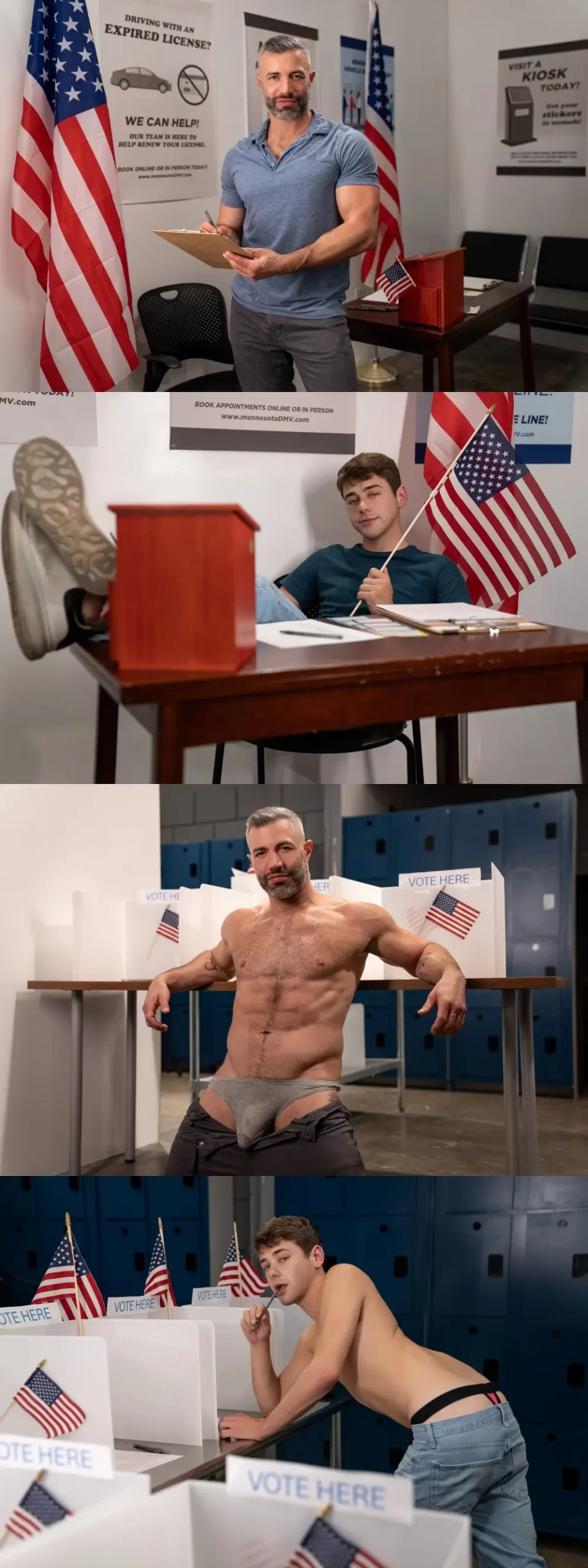 Cole Connor & Joey Mills In Hot For The Ballot by Men