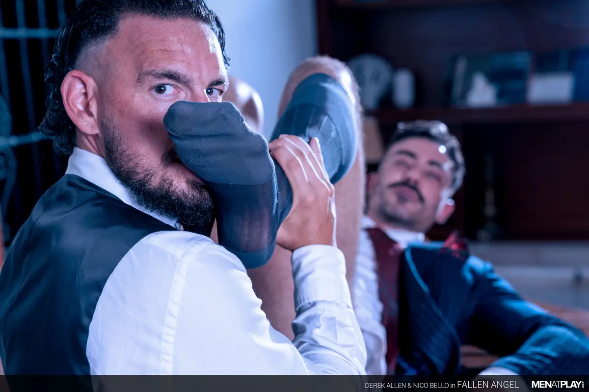 Derek Allen & Nico Bello In Men At Play’s Fallen Angel 8