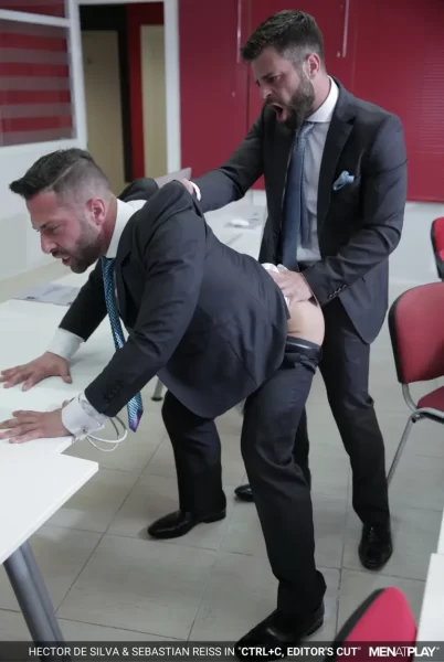 Hector de Silva & Sebastian Reiss Have An Office Fling 7