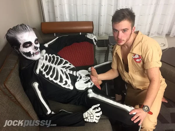 JockPussy Halloween With Luke Hudson & Zack Grayson 1