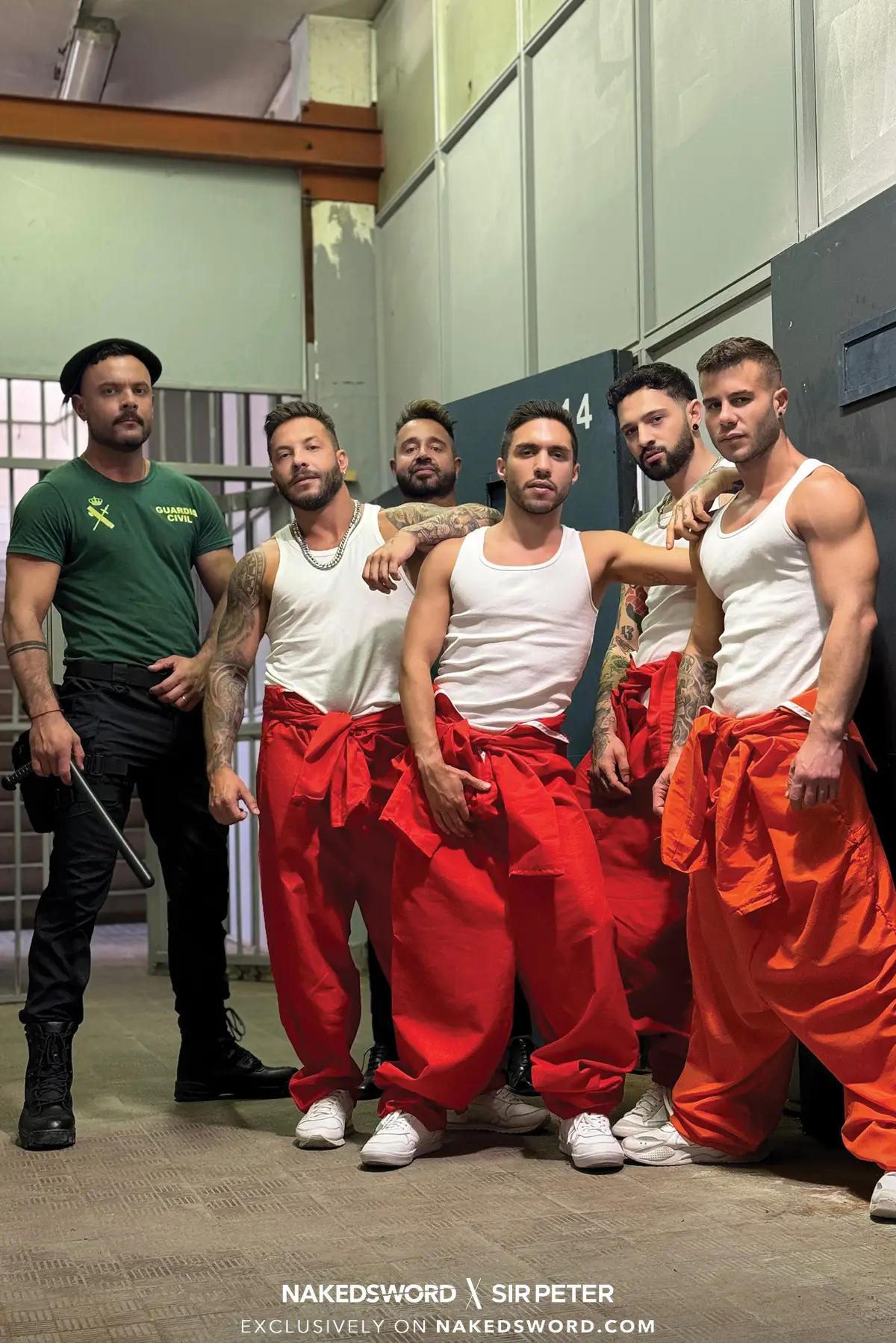 Sir Peter’s Prison Gay Orgy 9