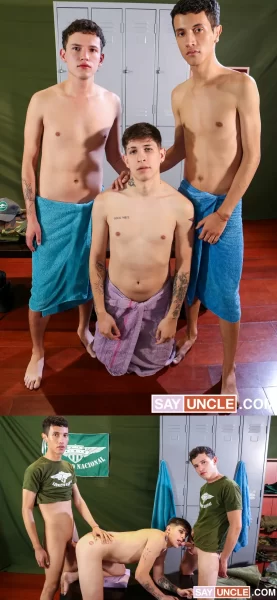 Soldiers Of Sex:  Jake Lotti, Bautista Nores & Will Nouvak